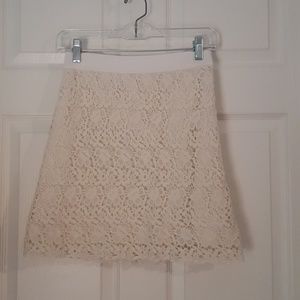 Loft lace skirt